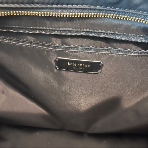 Kate Spade Jae Baby Bag - Black Diaper Bag with Changing Pad - Picture 7 of 11